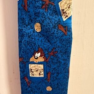 1993 vintage Taz looney tunes men’s tie